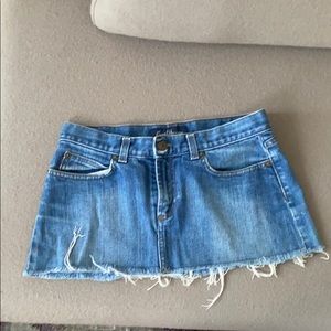 Earl Jeans mini denim skirt size S